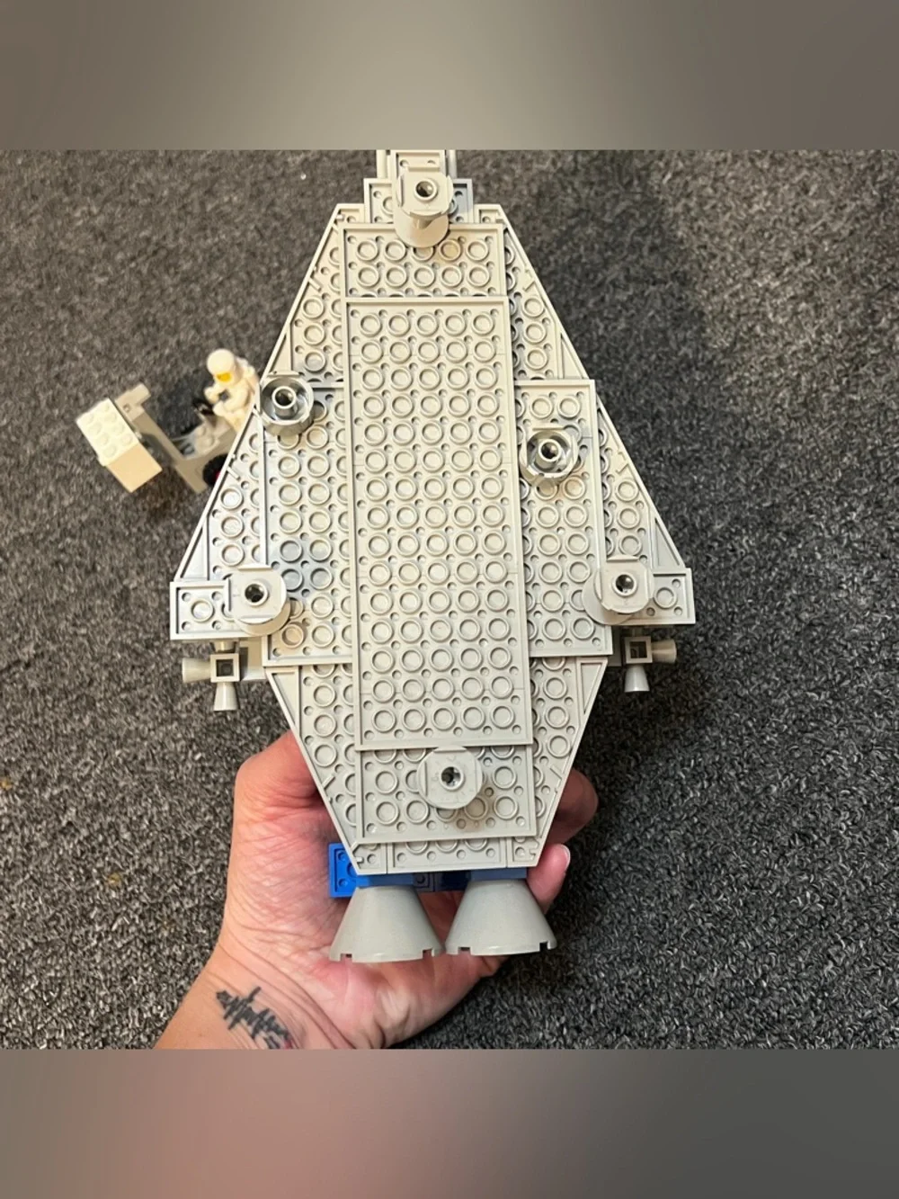 Lego Vintage Space Transporter/Cruiser  #924 (487) 1979 170 Pieces - Picture 7 of 8